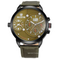 skone 6164 mutipl function soft woven band watches